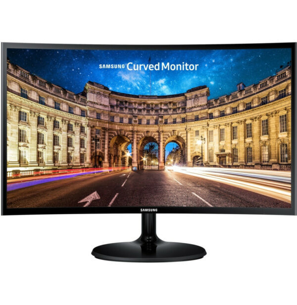 Écran incurvé 23.5" Full HD Samsung Courbure 1800R (LC24F390FHMXZN)