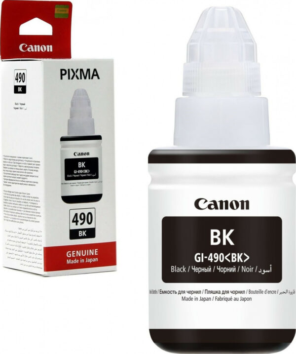 CANON GI-490 BK EMB - Bouteille d'encre original (0663C001AB)