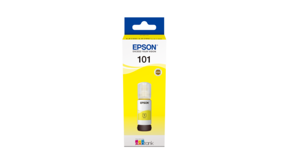 Epson 101 Jaune - Bouteille d'encre Epson EcoTank original (C13T03V44A)