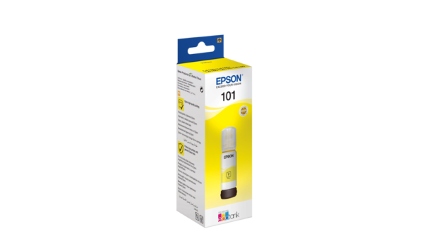 Epson 101 Jaune - Bouteille d'encre Epson EcoTank original (C13T03V44A)