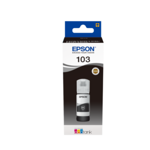 Epson 103 Noir - Bouteille d'encre Epson EcoTank original (C13T00S14A)