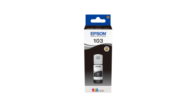 Epson 103 Noir - Bouteille d'encre Epson EcoTank original (C13T00S14A)