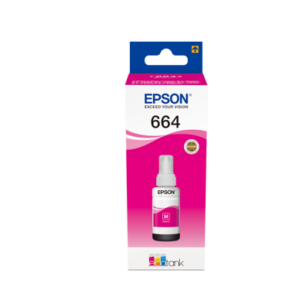 Epson 664 Magenta- Bouteille d'encre Epson EcoTank original (C13T66434A)