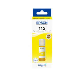 Epson 112 Jaune – Bouteille d’encre Epson EcoTank original (C13T06C44A)