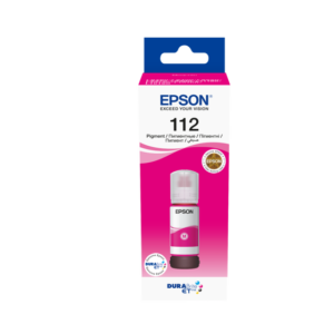 Epson 112 Magenta– Bouteille d’encre Epson EcoTank original (C13T06C34A)