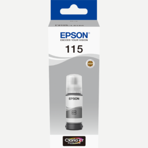 Epson 115 Gris Bouteille d’encre Epson EcoTank original (C13T07D54A)