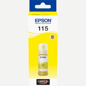 Epson 115 Jaune Bouteille d’encre Epson EcoTank original (C13T07D44A)